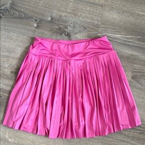 Pleated Pink Skirt